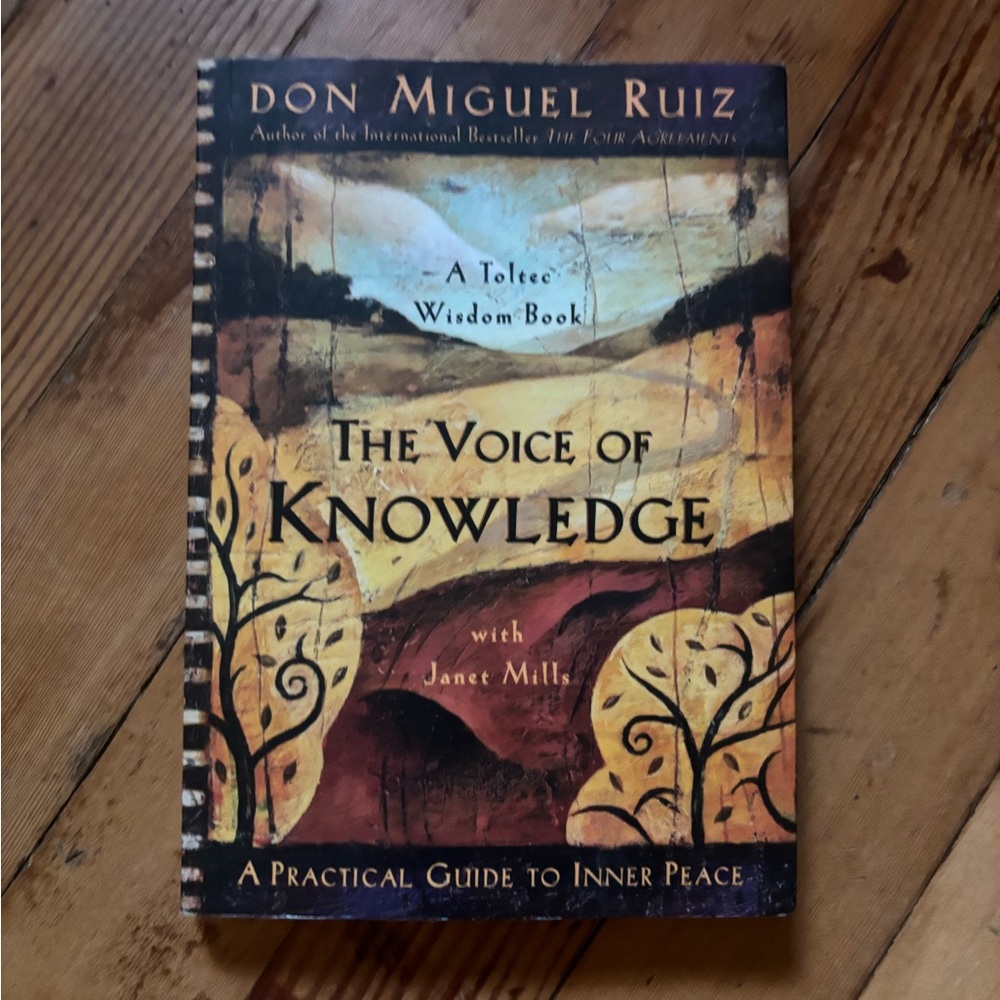 3/$20 The Voice of Knowledge Book by Don Miguel Ruiz